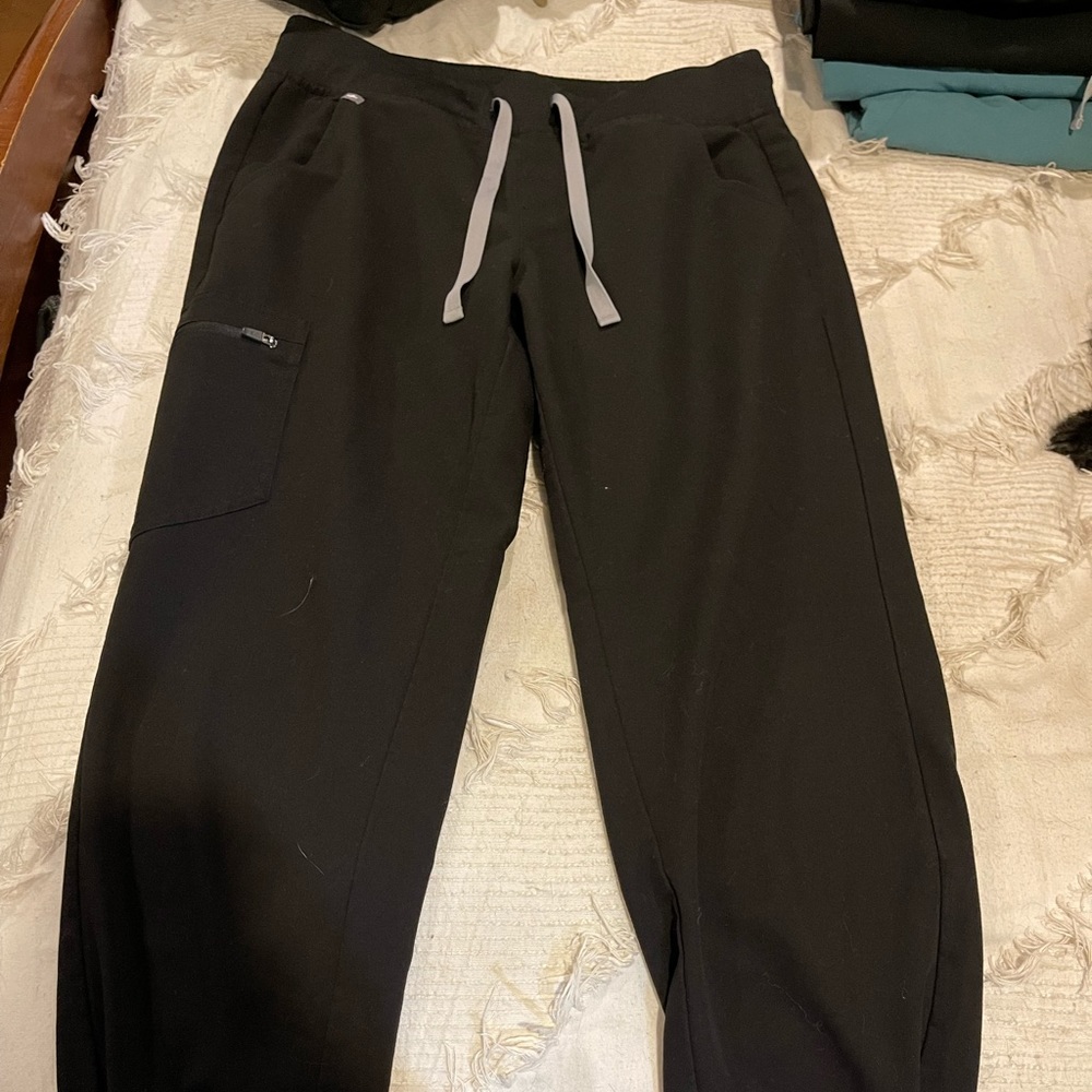 Figs Black Zamora Jogger Size S/T